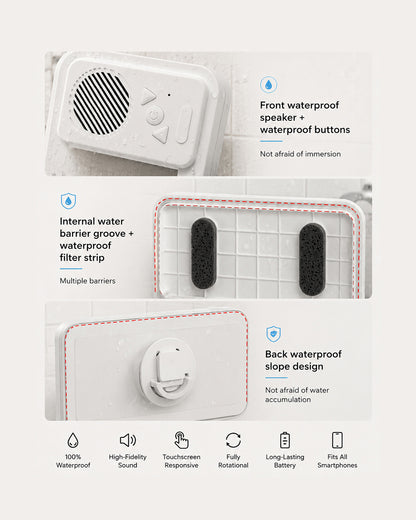 SHOWVO™ Shower Speaker Case